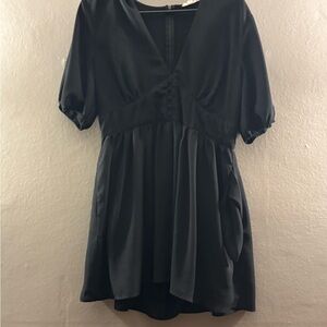 Elegant Black Women's Romper